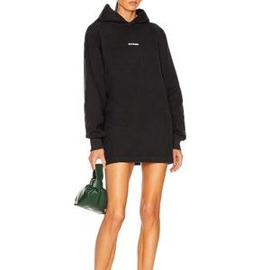 ACNE STUDIOS Fikka Hoodie In Black Size Small